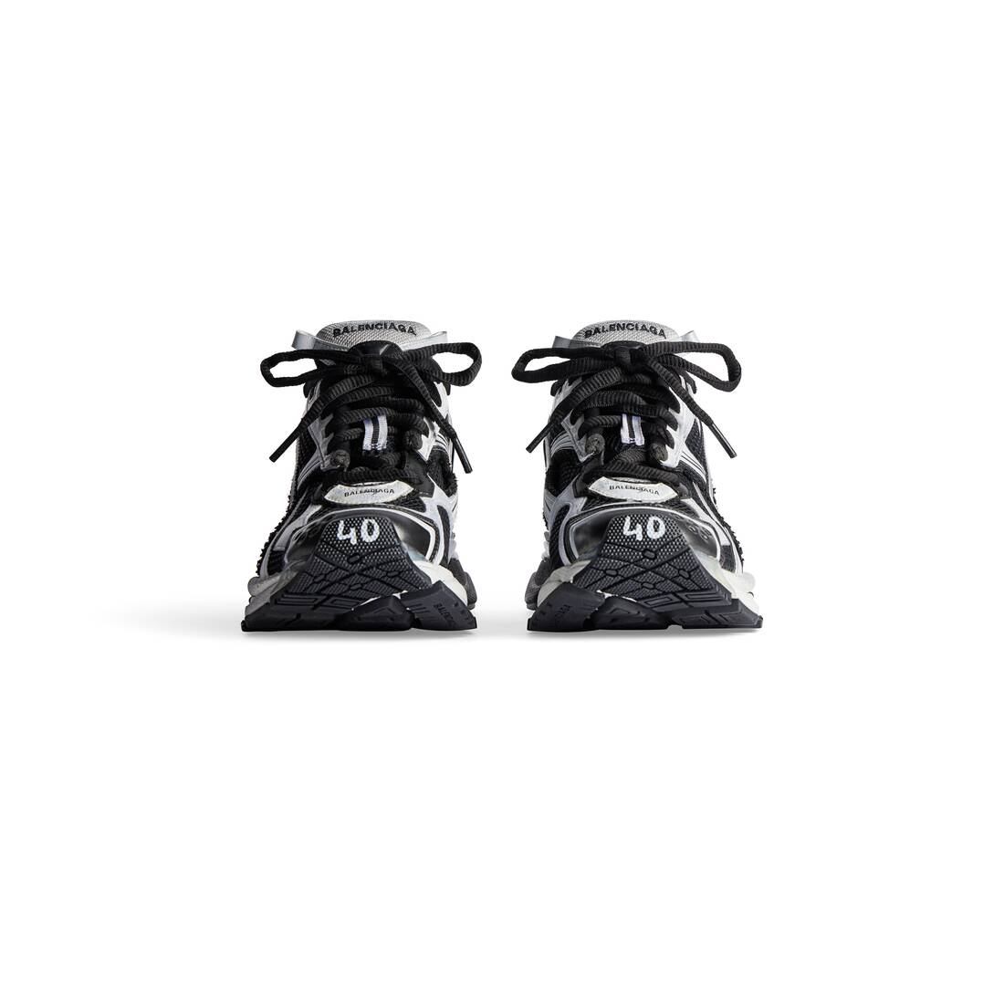 Men’s Runner Sneaker in White - Image 3